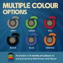 Designa Darts | Dartboard Surround Durable Lightweight EVA Jigsaw Ring Design, Multiple Colours, Approximately 50 x 50 cm