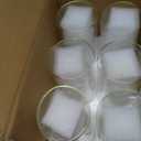 24 Pack Thick Glass Cylinder Vases 4,6,9,12 Inch Tall Clear Flower Vase Hurricane Floating Candle Holder for Table Centerpiece Wedding Home Decor