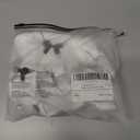 WDIRARA Women's Bow Print Short Sleeve T Shirts Crew Neck Tee Going Out Fitted Tops (White, L)