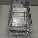 EUDELE Adhesive Shower Caddy, 5 Pack Rustproof Stainless Steel Bath Organizers With Large Capacity, No Drilling Shelves for Bathroom Storage & Home Decor