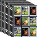 Toploader Binder Pages 9-Pocket, 20 Pack Trading Card Storage Pages for 3" x 4" Toploaders | Holds 360 Cards Total