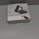 ESR for 3 in 1 Magsafe Charger, Travel Charger Stand Made for Apple Watch Certified, Foldable Charging Station Compatible with Magsafe and iPhone 17/16/15/14/13/12, AirPods 4/3/Pro, Black