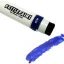 6 x EyeBlack BattlePaint Bright Colored Under Eye Black Grease for Pro Athletes and Super Fans Baseball, Softball, Football 1 Stick Blue