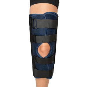 United Ortho 61016 3-Panel Knee Immobilizer, 16" Size (Blue)