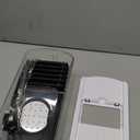 Ourokhome Vegetable Mandolin Slicer, Hand Safe Kitchen Food Shredder with 6 Mandoline Blades, Veggie Waffle Cutter for Potato, Carrot, Zucchini, Onion, Essential Kitchen Gadgets (6 in 1, White)