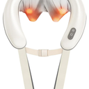 Bear Shiatsu Neck and Back Massager with Heat: Cordless Deep Tissue Neck Shoulder Massager for Pain Relief Portable 4D for Home Office & Car Use - Gifts for Women Men Mom Dad