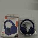 iLive Electronics Active Noise Cancellation Bluetooth Headphones, Adjustable Headband, Includes 3.5mm Audio Cable, Blue (IAHN40IND)