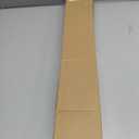 LazBlinds No Drill Roman Shades for Windows, Cordless Blackout Window Shades with UV Protection, Polyester Fabric for Bedroom & Living Room, 20" W x 64" H, Natural