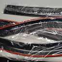 4 x Window Visors Rain Guards for 2019-2026 Chevy Silverado/GMC Sierra 1500 Double Cab, Out-Channel Window Vent Wind Deflectors Visors Shades for 20-26 Silverado/Sierra 2500HD 3500HD