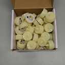 Flameless Candles, 50 Pack LED Tea Lights Candles Battery Operated, Last 200+ Hrs Flickering Tea Lights, Flameless Tealight Candles for Halloween Diwali Fall Christmas Wedding (Warm White- Ivory Shell)