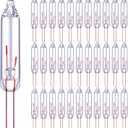 Ruisita 120 Pieces 3.5V Clear Mini Christmas Replacement Bulbs, 125 mA, 0.43 Watt Bulbs for Christmas Trees and Incandescent String Lights Set Supply (120)