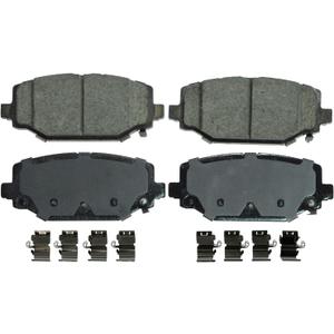 Wagner QuickStop ZD1596 Rear Disc Brake Pad Set for 2019 Dodge Grand Caravan
