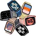 EPULY Metal Band Compatible with Apple Watch Bands for Men 49mm 46mm 45mm 44mm 42mm 41mm 40mm 38mm, Business Stainless Steel Strap for iWatch Bands Series 11 10 9 8 7 6 5 4 3 2 1, SE3 2 1, Ultra3 2 1 (Black)