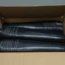 100 Pack Tall Tree Pot 11.8'' x 4.7'', Black Plastic Deep Nursery Pots, Soft Deep Seedling Pots for Seed Starting, Plant Starter Cups with Drainage Holes for Flowers, Cutting & Transplanting