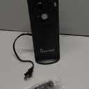 Davivy Electric Can Opener, One Touch Lid Opener, Removable Stainless Steel Cutter and 3-in-1 Design, with Sharpener and Bottle Opener (Black)