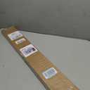 No Drill Cordless Vinyl Mini Blinds,White,30.5" W x 64" H