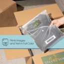 1 1/2" X 1" Printable Labels Compatible with Inkjet and Laser Printers - 100 Sheets, 5000 Total Paper Stickers for Return Addresses, UPC and EAN Barcodes - Spartan Industrial Template R004