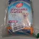 Simple Solution Disposable Female Dog Diapers, Absorbent Leak Proof Protection for Incontinence, Puppy Training, Heat Cycle, Travel, and Housebreaking, Large/XL Dogs, 18-27 Inch Waist, 12 Count