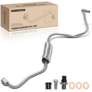 A-Premium Turbocharger Oil Line Compatible with Chevrolet Equinox 2018-2022, Malibu 2017-2022, Cruze 2016-2019, Trax 2021-2022 & GMC Terrain 2018-2022 & Buick Encore, 1.4L 1.5L, Inlet