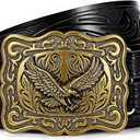 BELTROAD Cowboy Belts for Men Women Cowgirl Belt Western Country Belts for Jeans Christmas Gifts