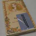 Gospire Rectangle Lighted Makeup Mirror with Magnification, 10X Magnifying Mirror with Lights 3 Color, Height Adjustable and 4000mAh Battery for Bedroom Bathroom, Large Surface for Women or Men- White