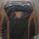Seat Covers, Car Seat Covers Full Set, Leather FullSet Fullset-Black&Brown