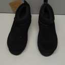 BEARPAW Retro Shorty Boots for Women | Comfortable Warm Wool Lining | Women's Winter Boots |Black, Size 8