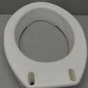 Carex Toilet Seat Riser, Elongated Raised Toilet Seat Adds 3.5 inches to Toilet Height, for Assistance Bending or Sitting, 300 Pound Weight Capacity Toilet Riser