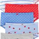 Carter's Girls' Little 7-Pack Underwear (4-5T, Ladybug)