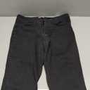 Sidefeel Women's Jeans High Waisted Straight Leg Stretchy Jeans Trendy Loose Wide Leg Zimbaplatinum Denim Pants with Pockets (4, Black)