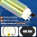 Fuel Pump for Mercury Marine 20HP 25HP 30HP 40HP 50HP 60HP 4-Stroke 2002-2012, Replaces 892267A51 898101T67 892267530 16735-ZW5-003 7206782 881705t1 866170a01