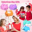 Cat Squishies Stress Balls for Adults Kids: 6PCS Jumbo Animal Squishies Slow Rising Fidget Sensory Toys Classroom Prizes Party Favors Valentines Gifts Easter Goodie Bags Christmas Stocking Stuffers