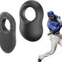 2 Pack Batter's Baseball Thumb Guard for Pro Batters, Hitter Training Aid, Thumb Guard Baseball & Softball Baseball Batting Grip Baseball Accessories Baseball Training Equipment Reduce Bat Sting-Black