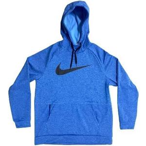 Nike mens Men's Hoodie Pull-over Swoosh (as1, alpha, m, regular, regular, Blue/Black)