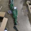 6Ft Christmas Tree With Lights and acorns