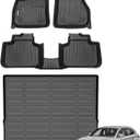 Wailtnb-Car Floor Mats & Cargo Liner Custom Fit BMW X1 2016-2022 All Weather Floor Liners Trunk Mat for BMW X1 2016-2022 Full Set Car Mats Cargo Cover Accessories