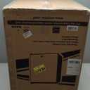 Whynter Upright Freezer with Lock, 2.1 Cu. Ft. Small Freezer Mini Freezer for Bedrooms, Dorms, Garages, Offices CUF-210SS, Stainless Steel Energy Star