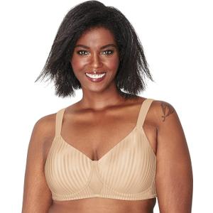 Playtex Women's Wireless Bra, Secrets Perfectly Smooth Wirefree Bra, Full Coverage, US4707 (40D)