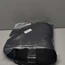 Lumbar Support Pillow for Office Chair,Memory Foam Back Lumbar Support Pillow,Relieve Back Pain,3D Breathable Fabric&Shoulder Strap Fixation,Back Support for Office Chair/Wheelchair/Car(Black)