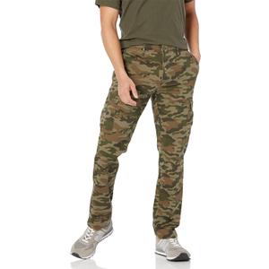 Amazon Essentials Men's Slim-Fit Stretch Cargo Pant (36W x 29L, Green Camo)
