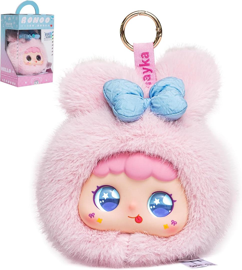 voopark AI Smart Stuffed Animal with ChatGPT - Multilingual Emotional AI Companion Plush Toy, Interactive Learning Assistant & Memory Trainer for Kids 3+, Parental Control App with Chat Summary