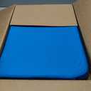 YOUFI Thick Memory Foam & Gel Seat Cushion, 18"X16"X4" Large Chair Cushion for Wheelchair Mobility Scooters, with Non-Slip Bottom and Carry Handle (Blue)