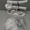 Button Maker Machine 58mm (2.25 in) Badge Button Pin Maker Machine Installation Free with 50 Sets Supplies