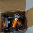 Seven Sparta 4 PCS Grill Led Lights with Fuse Adaptor Compatible with 2016-2023 Toyota Tacoma TRD Pro OEM Front Grille (Amber Light with Amber Shell)