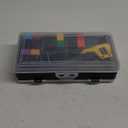 Rivet Nut Tool Kit, 8-Inch Hand Rivnut Tool for Tight Spaces, Nutsert Tool Kit with 96pcs Rivnuts, 8 Metric & SAE Mandrels (M3-M6, 6-32, 8-32, 10-24, 1/4-20), Durable Carrying Case Included (Yellow)