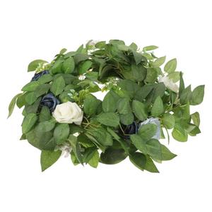 PRETYZOOM Wedding Artificial Rose Garland for Home Decor Faux Flower Vine for Romantic Wedding Centerpieces Beautiful Floral Decoration for Parties and Events