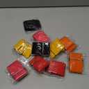 Hooqict 10Pcs 3 Legged Race Bands for Outdoor Party Group Games - Kid Adult Three Legged Race Birthday Party Carnival Field Day Relay - Gym Class Team Building Supplies Family Fun Activity