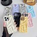 Caseative for iPhone 14 Pro Max Case,Water Ripple Pattern Wave Compatible with iPhone Case (Light Purple,iPhone 14 Pro Max)