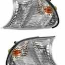 For BMW M3 / 3 Series Coupe Signal Corner Light 2002 03 04 2005 Driver and Passenger Side Pair Only 2-Door For BM2520113 + BM2521113