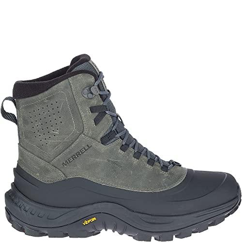 Merrell Men's Thermo Overlook 2 Mid Waterproof Snow Boot, MERRELL GREY, 10 Medium